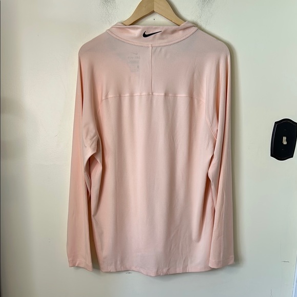 Nike Dri-FIT Vapor Men’s Quarter Zip Golf Pullover Size M Pink - Picture 5 of 6